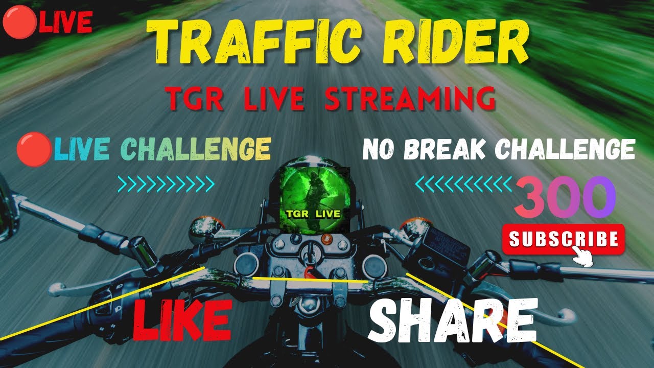 LIVE 🔴Traffic Rider Live 🔥 High Speed Bike Ride | Nonstop Gameplay