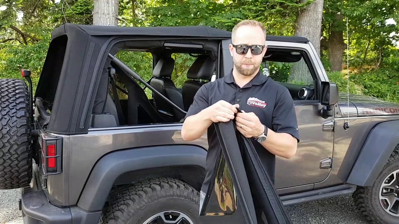 How to install soft top on Jeep Wrangler