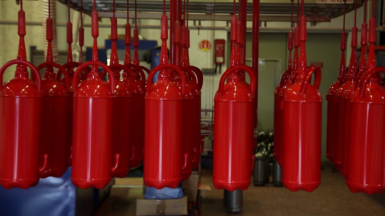 Fabrication extincteur - exposition FEUX