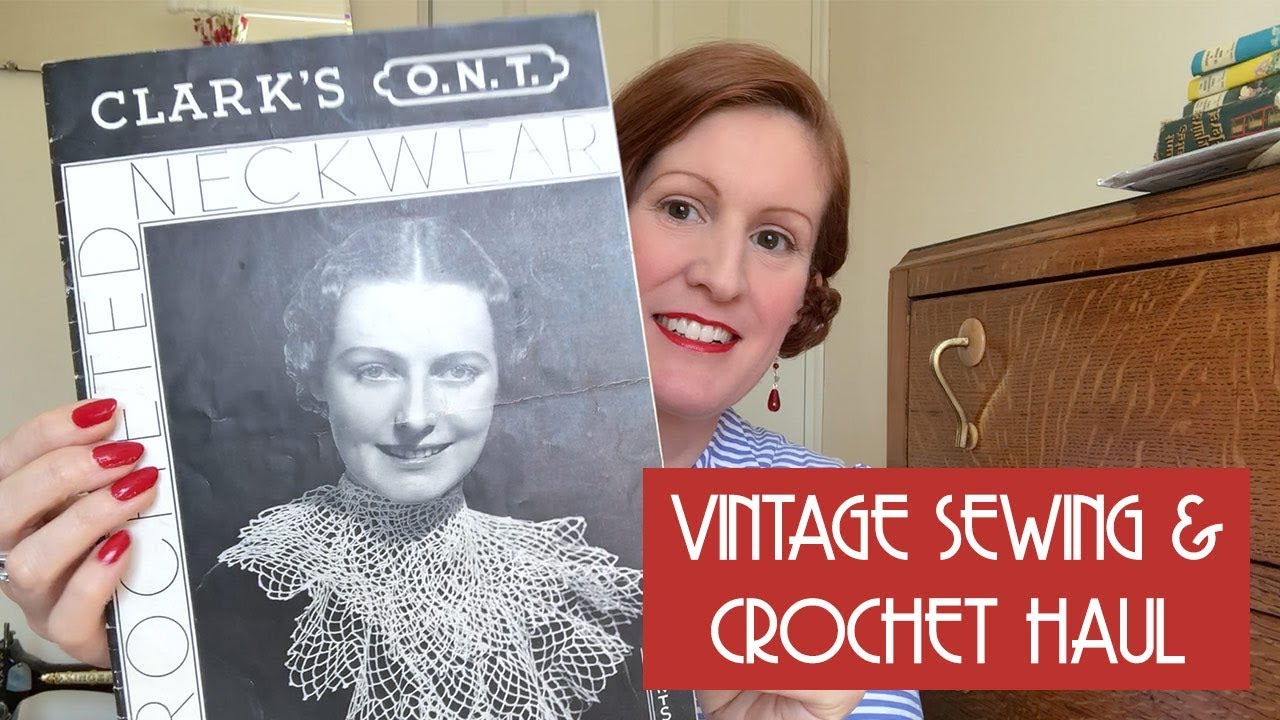 Vintage Sewing & Crochet Supplies Haul