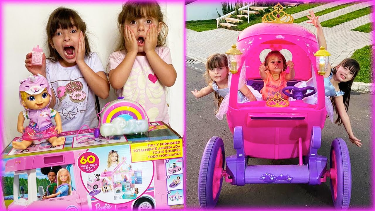 LAURINHA E HELENA DECIDIRAM NOSSO DIA DAS CRIANÇAS ❤️ JÉSSICA GODAR, LAURINHA E HELENA E MARIA