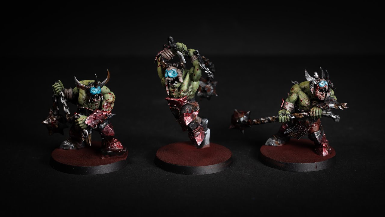 Timelapse: Painting new Ironjawz / Orruk Warclans Weirdbrute Wrekkaz / Brute Ragerz