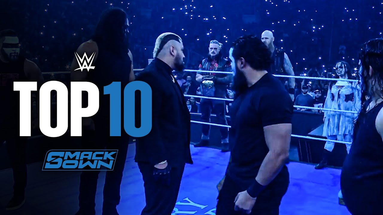 10 лучших моментов пятничного SmackDown: WWE Top 10, 17 октября 2025 г.