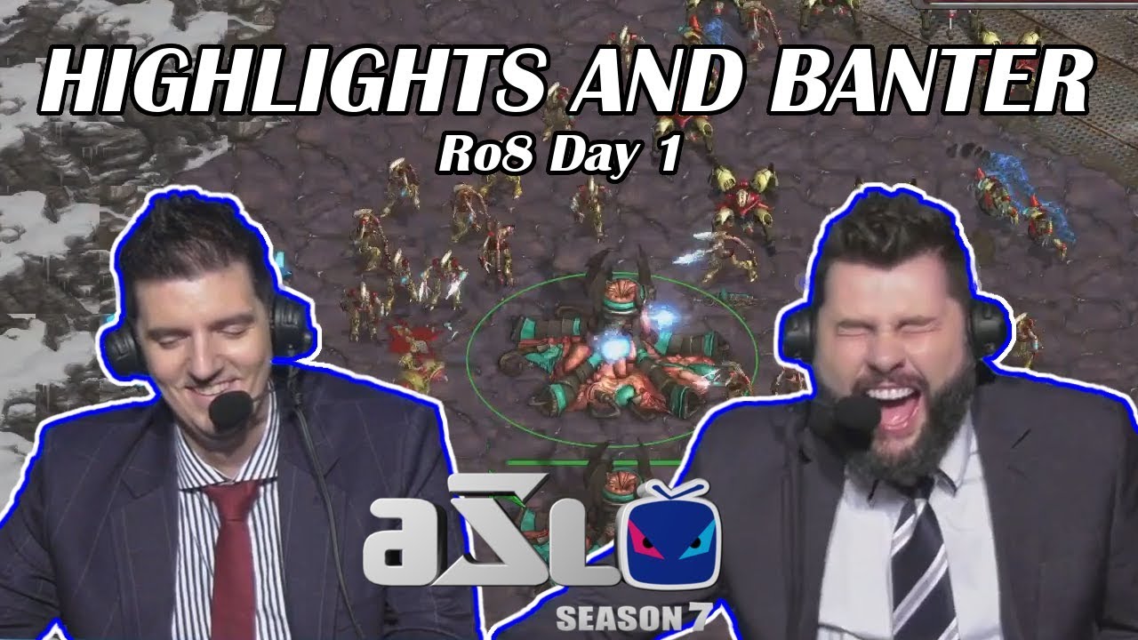 Tasteless и Artosis — ASL, сезон 7, Ro. 8, день 1 — Основные моменты и шутки