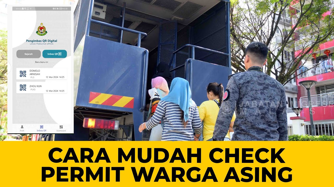CARA CHECK PERMIT MODELBARU (e-PASS)  MENGUNAKAN APLIKASI
