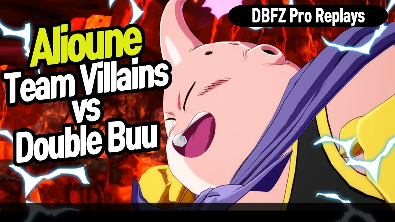 【DBFZ】 World No.1 Fat buu player!! Alioune vs Training 【DBFZ Pro Replays】