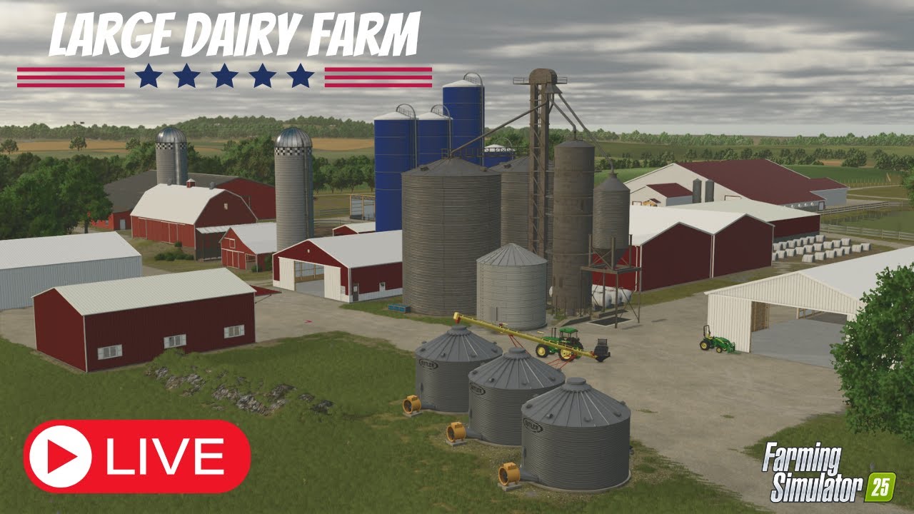 10 Million Dollar Dairy Farm | Alma, MO FS25