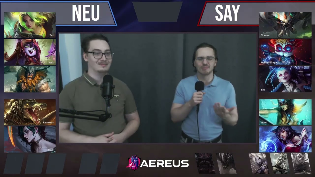 🐲 NEU VS SAY - Spring Split - Playoffs - GAME 1