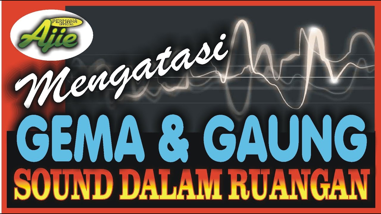 MENGATASI GEMA ATAU GAUNG PADA SOUND DALAM RUANGAN || TANYA JAWAB #BELAJARAUDIO #061