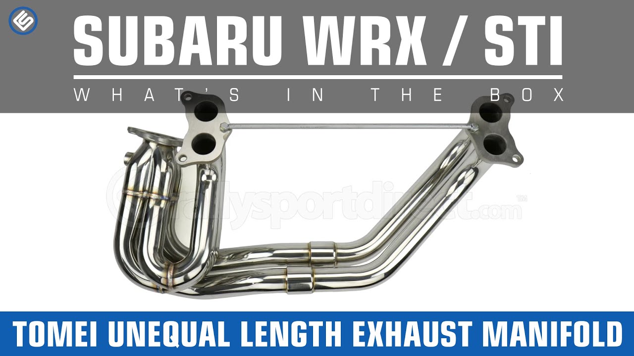 Tomei Subaru WRX/STI Unequal Length Exhaust Manifold- Whats in the Box?