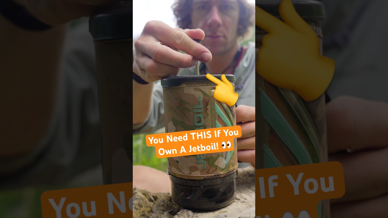 You Need THIS If You Own A Jetboil! 👀 Silicone Coffee Press #backpacking #camping #hiking