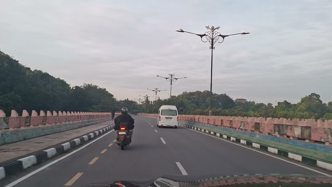 Menuju bandara Riau