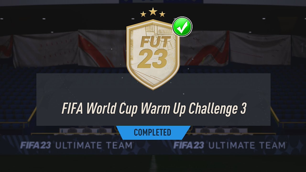 FIFA World Cup Warm Up Challenge 3 SBC Completed - Cheapest Solution & SBC Tips - Fifa 23