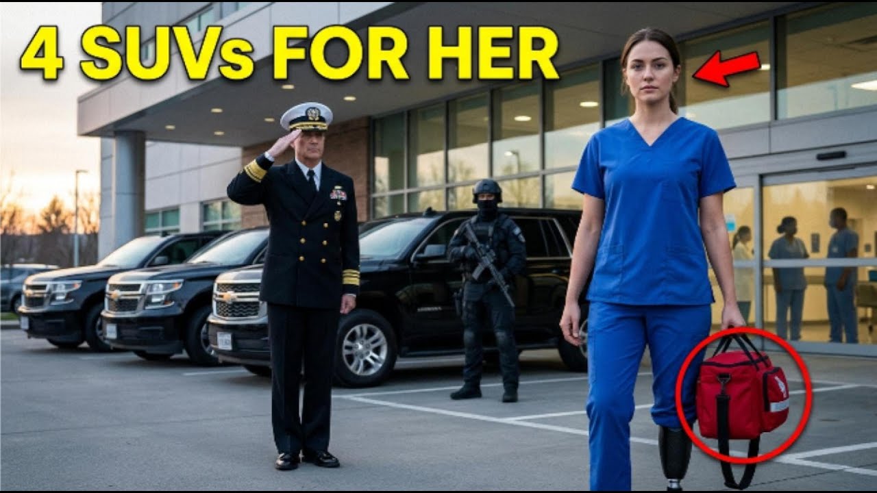 They Mocked the Disabled Nurse… Then 4 Black SUVs Came for Her