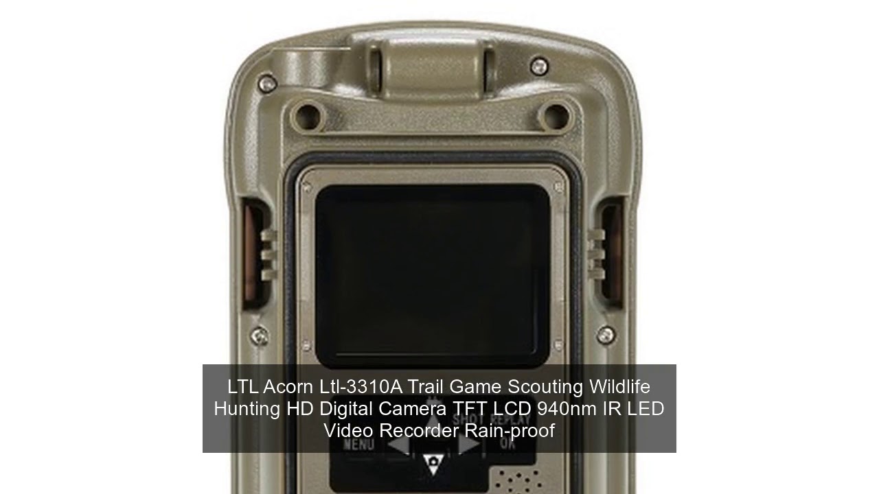 LTL Acorn Ltl-3310A Trail Game Scouting Wildlife Hunting HD Digital Camera TFT LCD 940nm IR LED Vid
