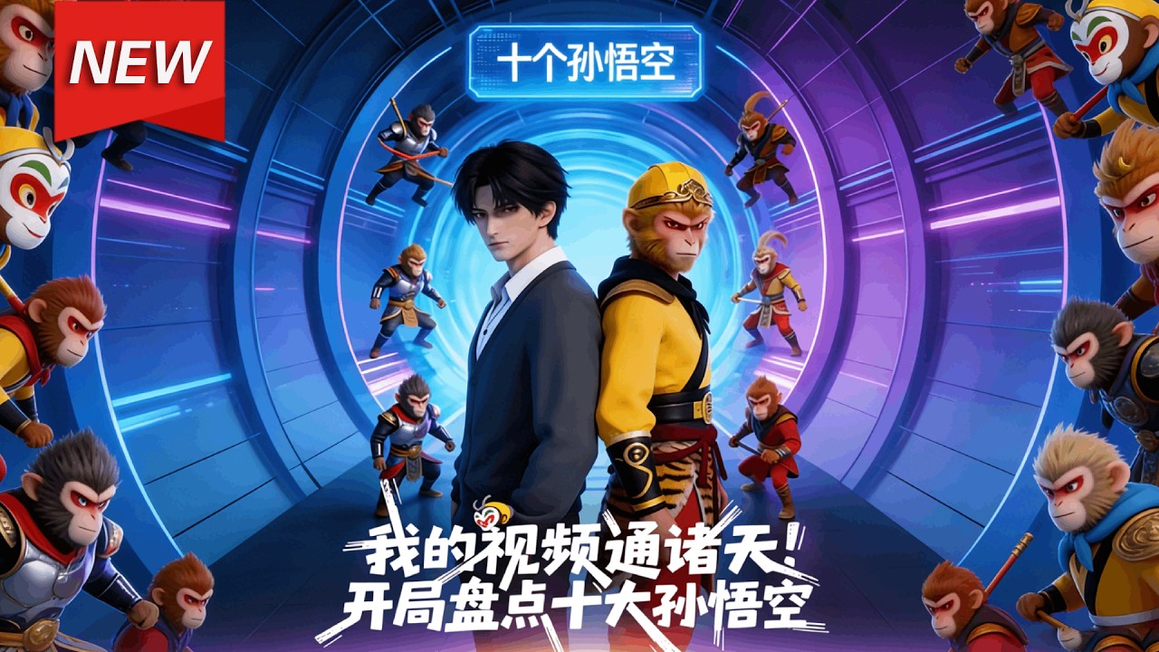 MULTISUB📢新番上线《我的视频通诸天！开局盘点十大孙悟空》第1~133集丨林枫穿越平行世界，意外获得“视频通诸天”的能力，盘点十大孙悟空，视频瞬间传遍诸天万界。#漫剧 #破晓动漫社