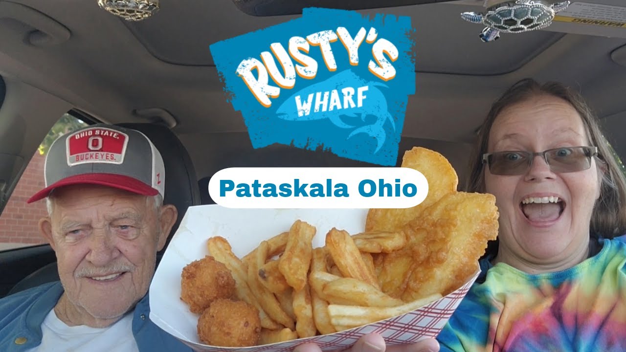 Обзор ресторана Rusty's Wharf в Патаскале, Огайо, Fish & Chips and More #foodreview #honestfoodre...