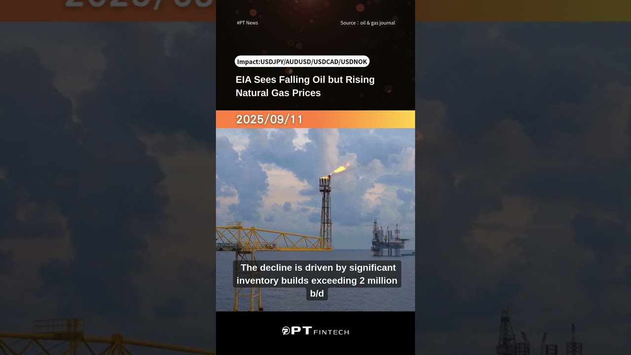 EIA Sees Falling Oil but Rising Natural Gas Prices