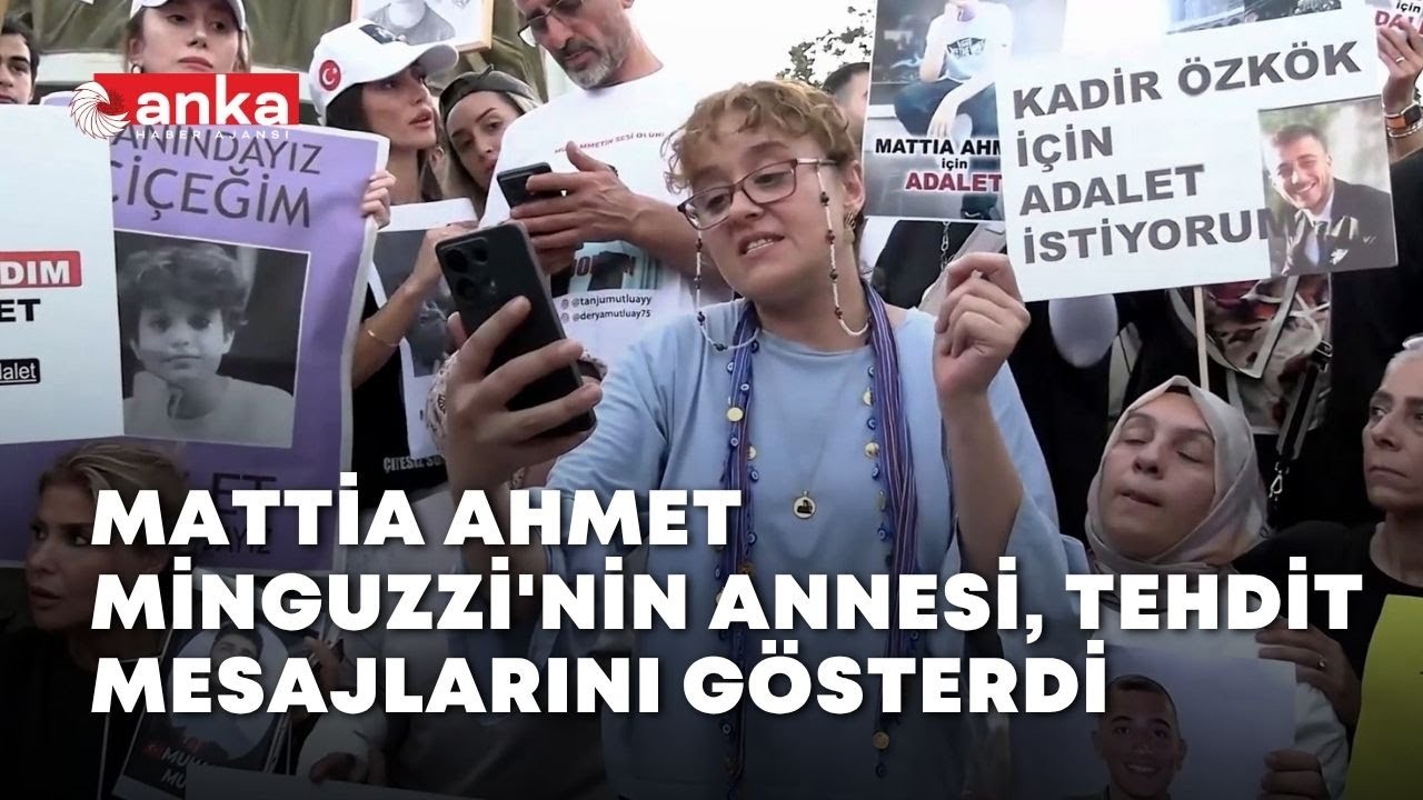 Mattia Ahmet Minguzzi’nin annesi tehdit mesajlarını gösterdi: Zaten canımdan can gitmiş...