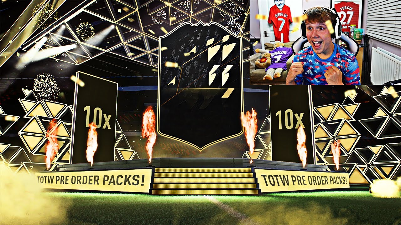 Opening 10x Pre-Order TOTW Packs! #FIFA22