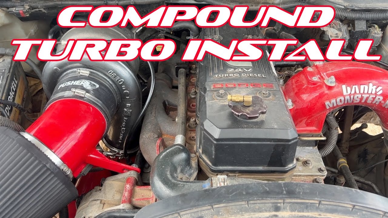 Cummins Compound Turbo Kit Install - Long And Detailed