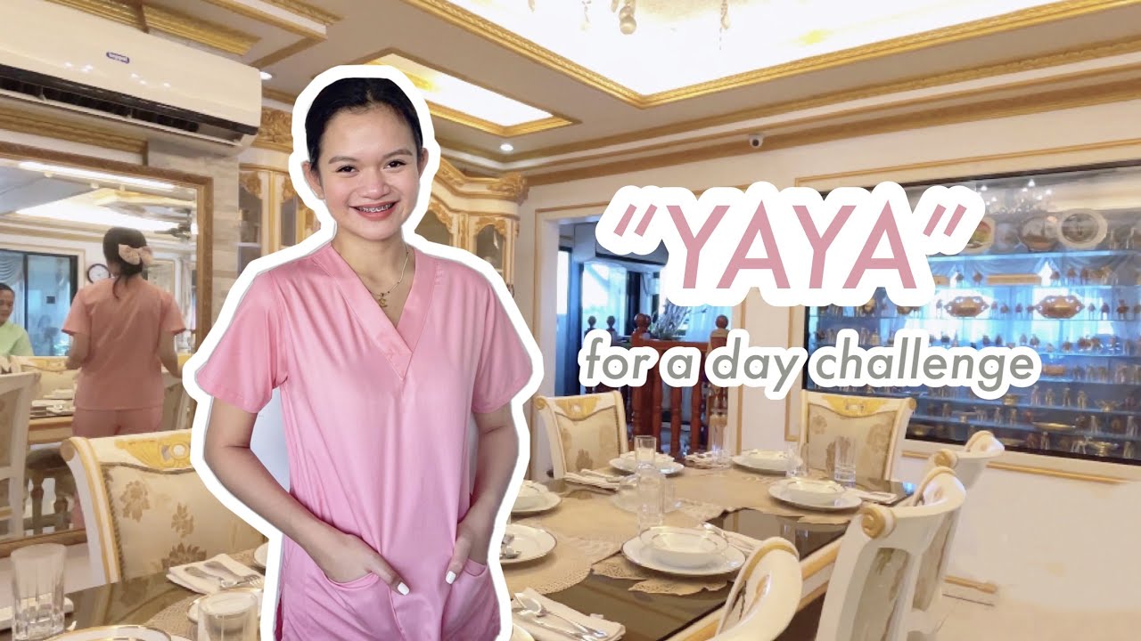 Yaya for a Day  Challenge | Victoria Pendatun