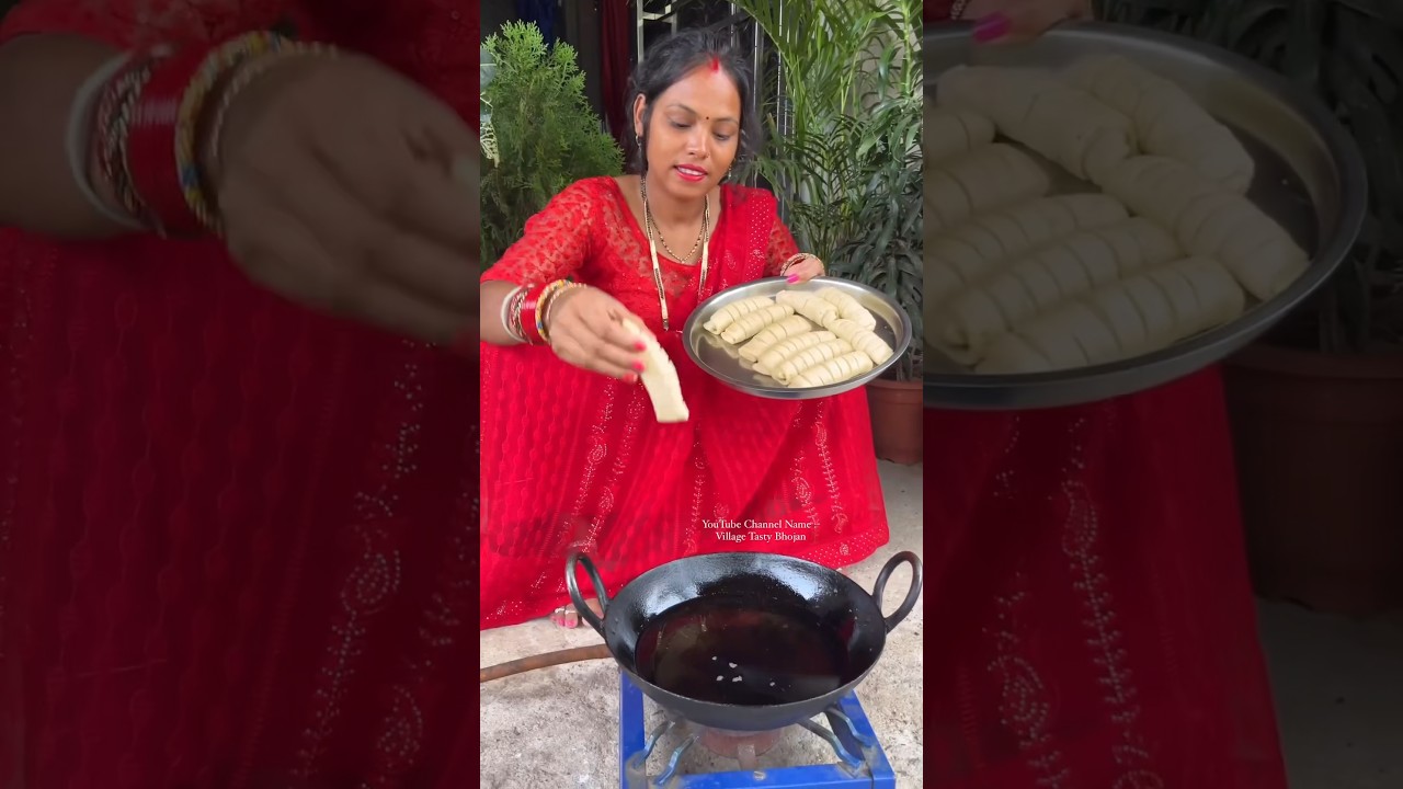 Aloo Samosa Roll Recipe 😋🤤