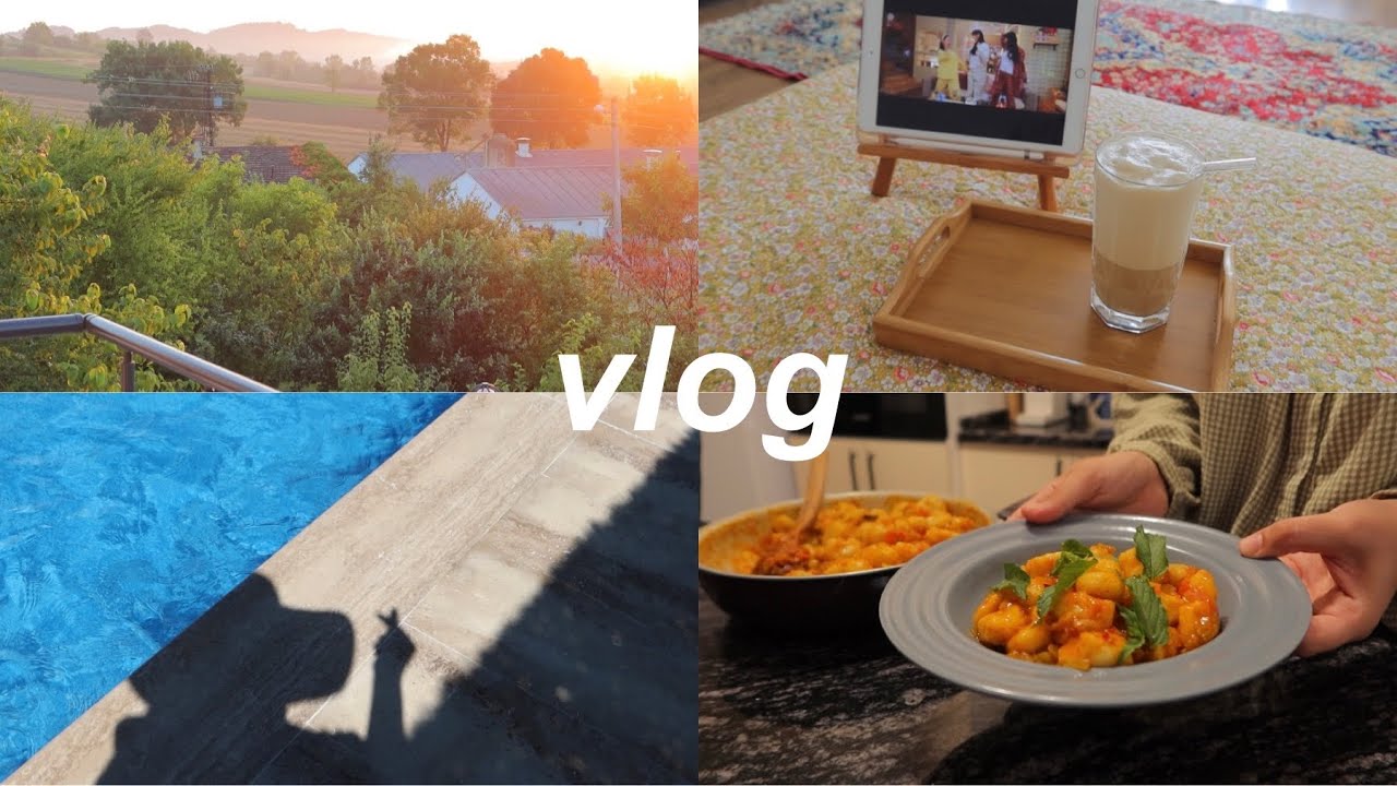 Yaz Günlükleri, Soğuk Kahve Frappe tarifi, Gnocchi Deniyorum, Günlük Rutinlerim, Yüzmeyi Öğreniyorum