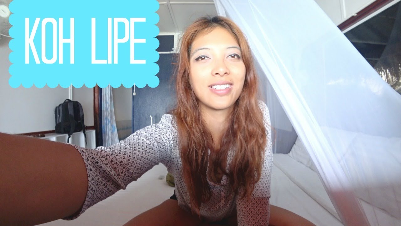 KOH LIPE - WALKING STREET / SANOM BEACH / THAILAND // MISS GRACE VLOG