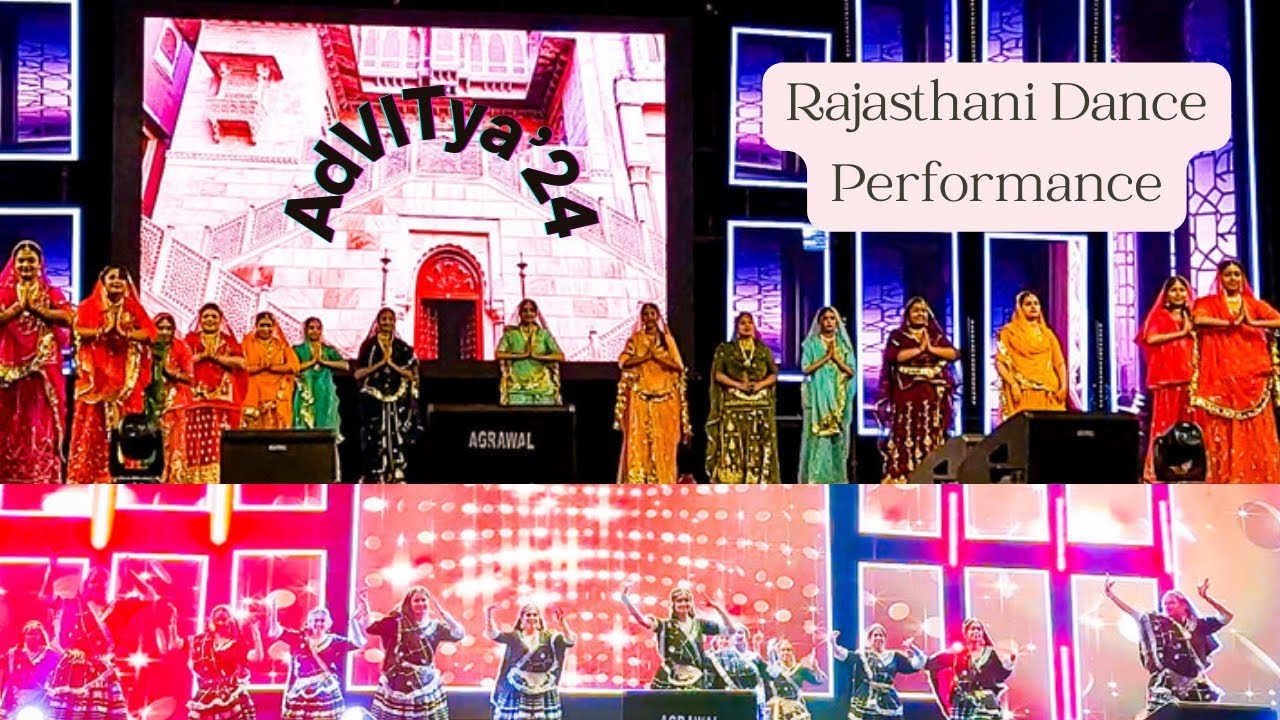 Rajasthani Magic at AdVITya 24 | VIT Bhopal University | Ghoomar, Kalbeliya | Dance | In 2024
