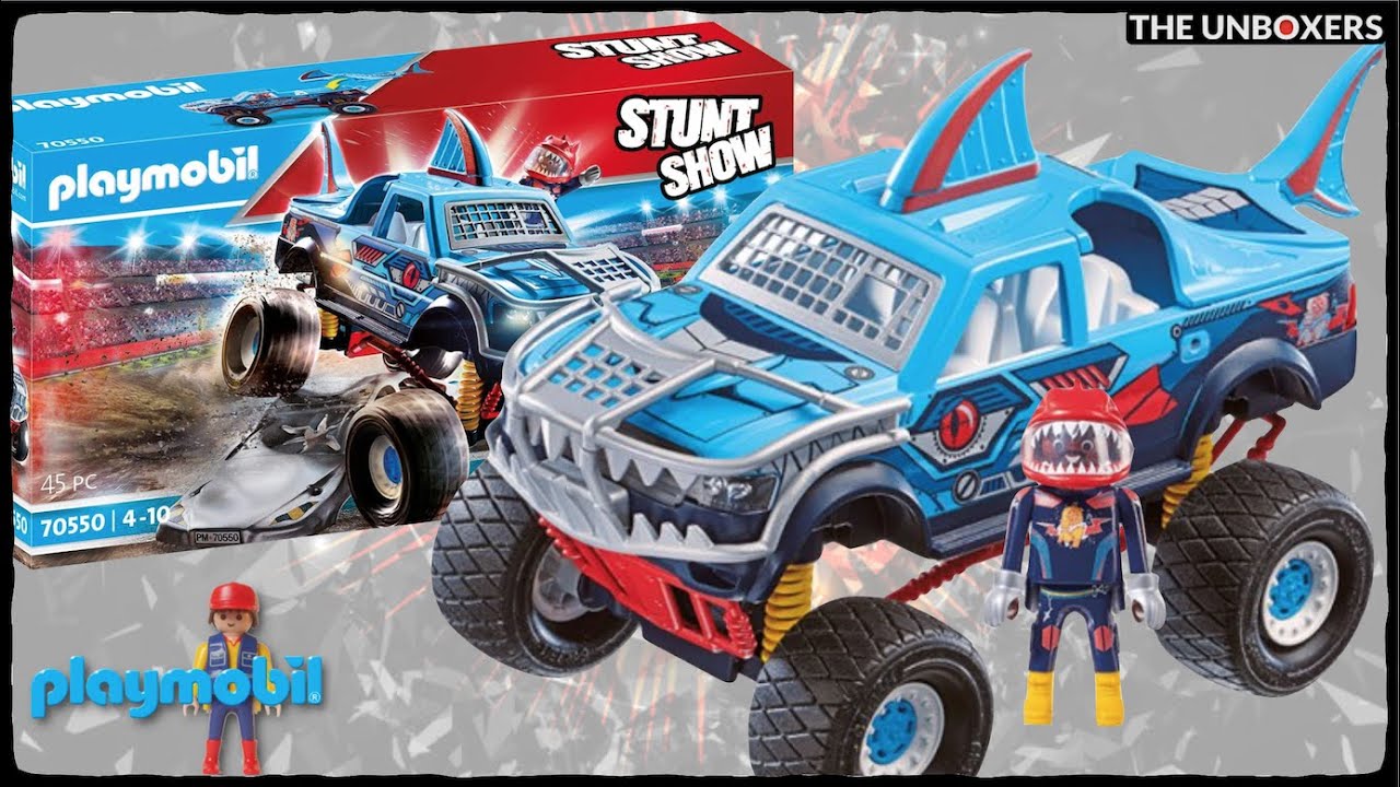 Playmobil Stunt Show Shark Monster Truck