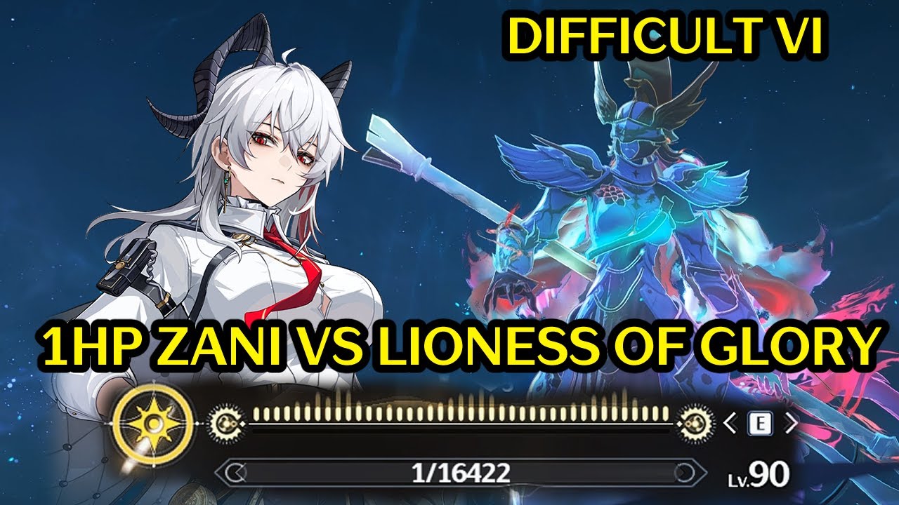 1HP ZANI VS LIONESS OF GLORY | HOLOGRAM DIFFICULT 6 [WUTHERING WAVES]