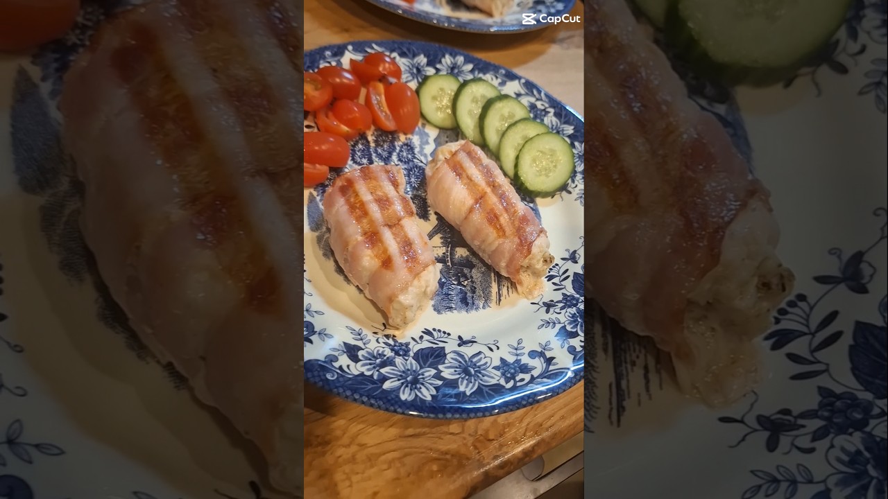 🔥 Рулетики куриные в беконе на Optigrill/Tefal  