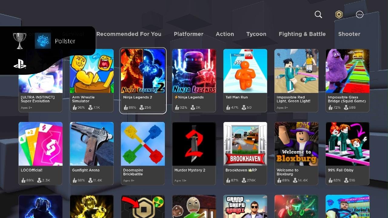 Roblox Ps4 Pollster Trophy Guide