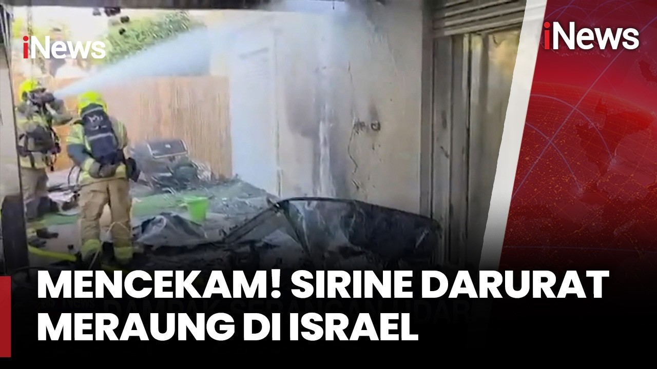 Serang Iran, Sirine di Tel Aviv Berbunyi  | iNews Pagi (1/3)