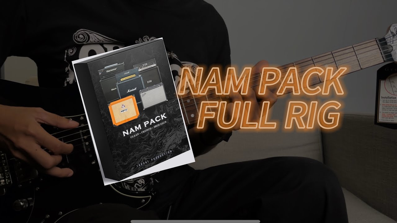 Kamu Pasti Butuh NAM Pack Full Rig Ini Untuk Digital Multi-Effect Kamu!!!