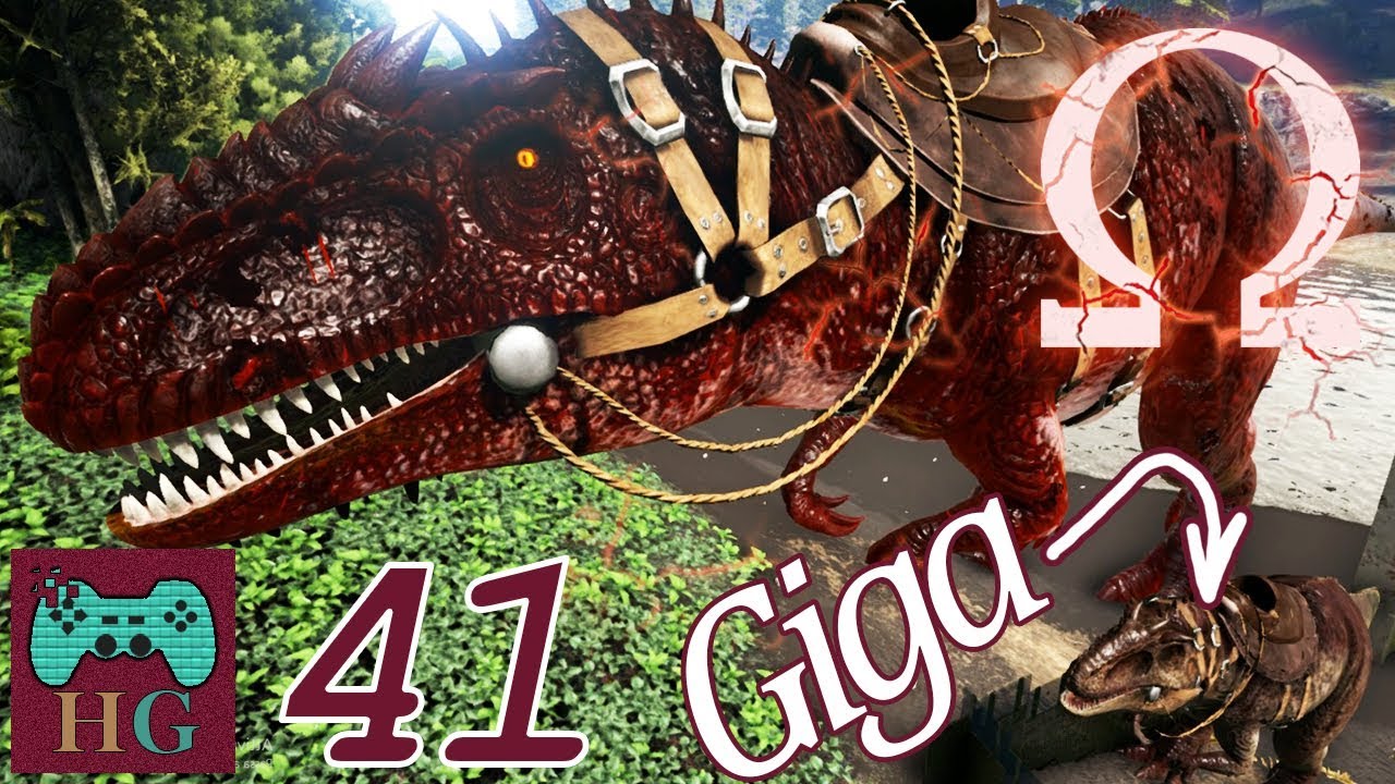 ITA 41 ARK Monsters&Tek Giganotosauro OMEGA - Tamable Alphas+ (Wild Alpha Boss Spawns) 1 di 2