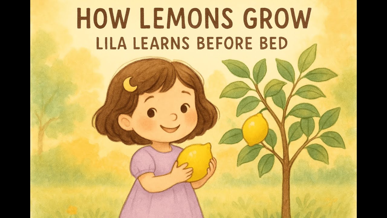 How Lemons Grow 🍋 | Bedtime Story Read Aloud for Kids | Short Stories for Preschoolers