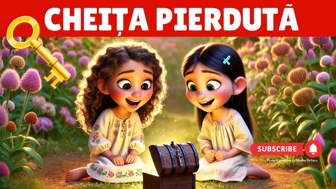 🔑Cheița pierdută -Detectivii și comoara adevărului Poveste pentru copii în limba română
