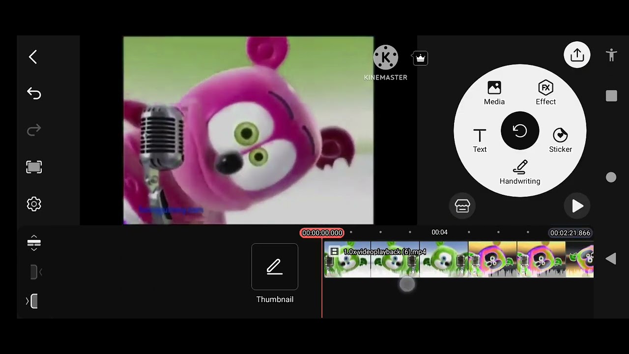 How to make gummy bear effect videos