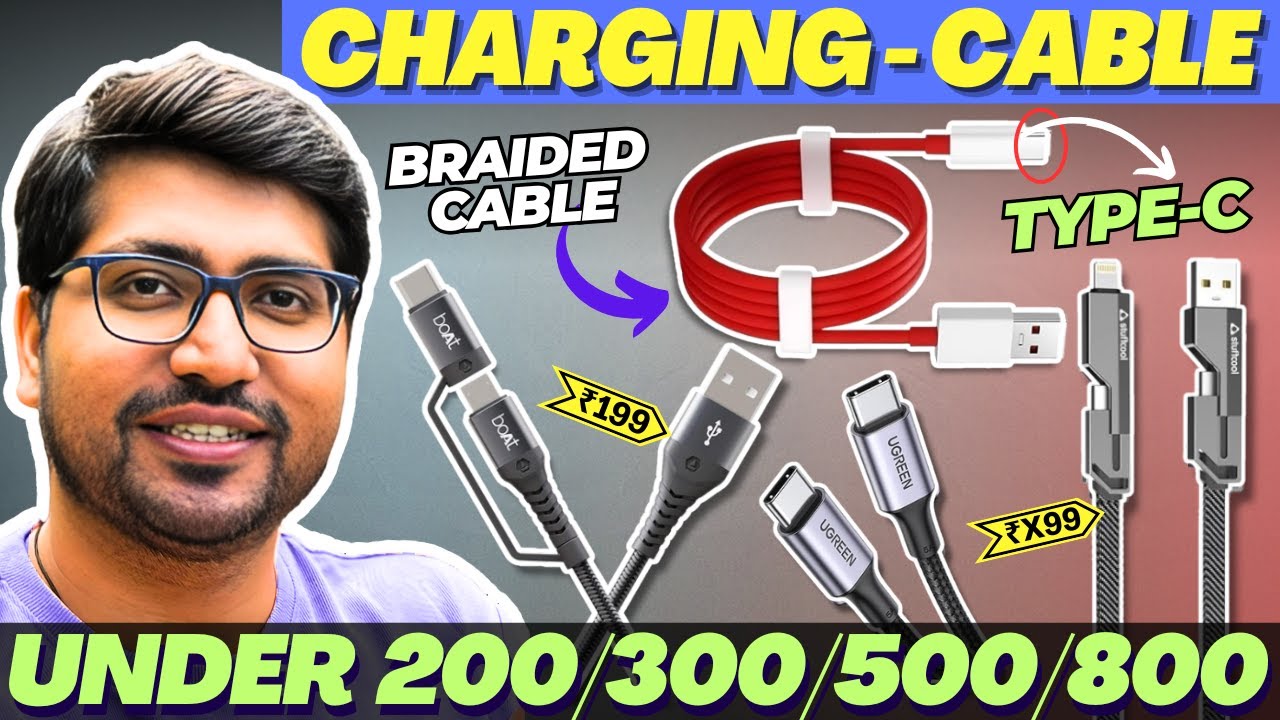 2025's Best Fast Charging Type C Cable🔥Best Fast Charging Cable 2025 in India🔥Best Data Cable 2025
