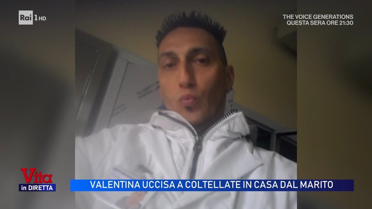 Valentina uccisa a coltellate in casa dal marito - Vita in diretta 20/03/2026