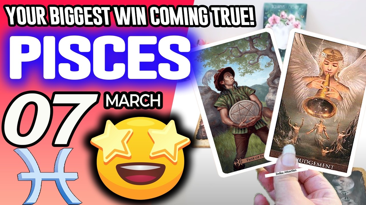 Pisces ♓😳YOUR BIGGEST WIN COMING TRUE!🙌💸 horoscope for today MARCH 7 2026 ♓ #pisces tarot MARCH