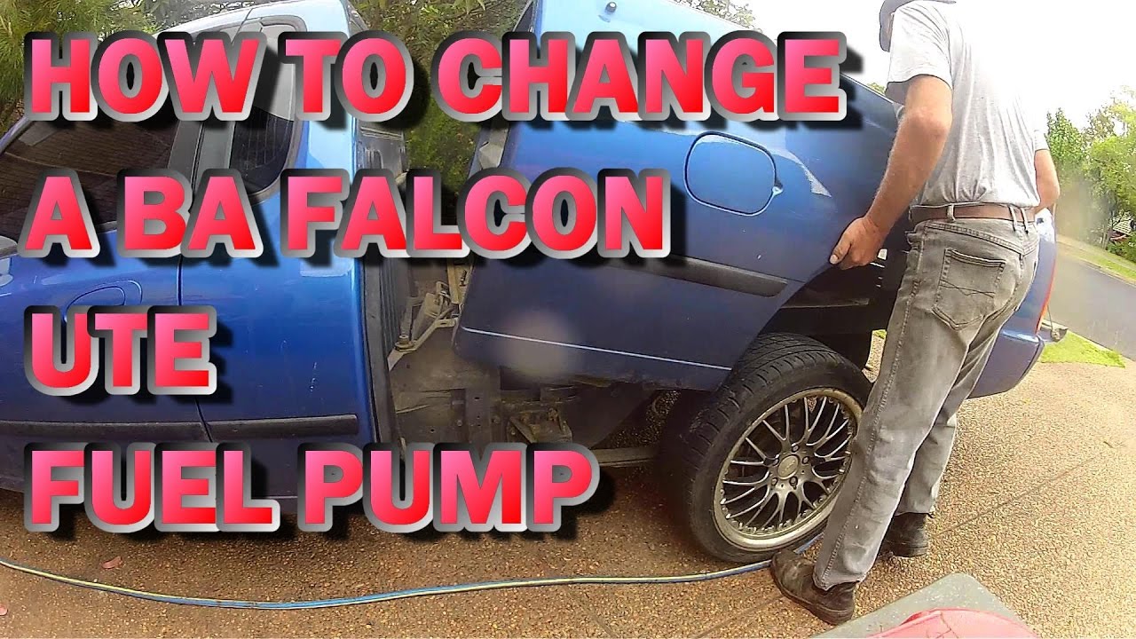 Как заменить топливный насос Ford Falcon Ute BA