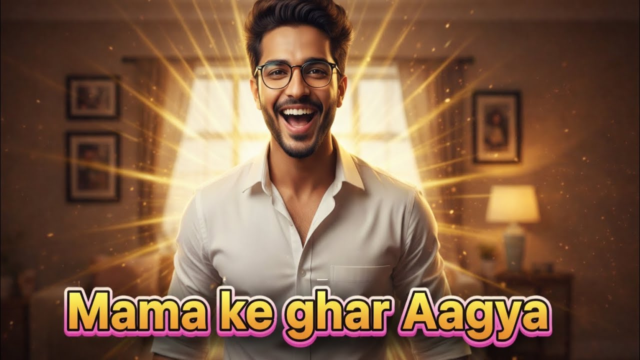 Mama ke Ghar Aya😁