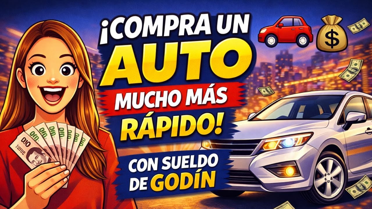 Cómo comprar un AUTO mucho más RÁPIDO con sueldo de godín 🚗💸