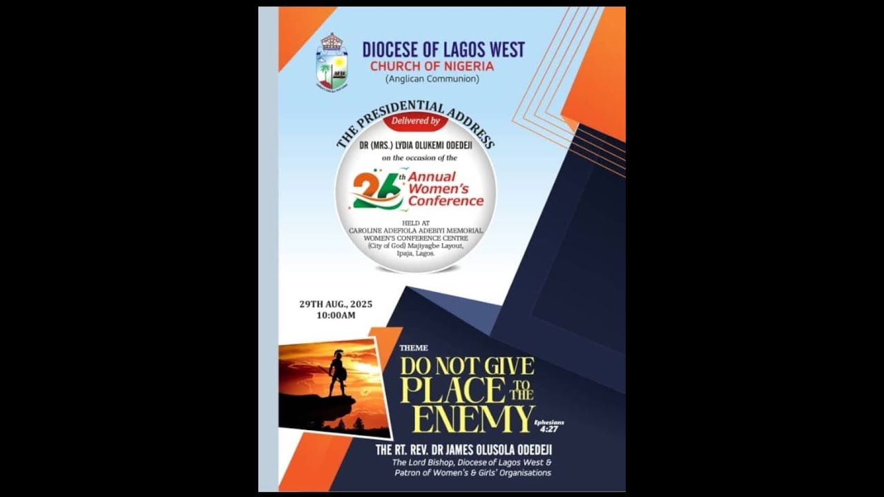 2025 WOMEN CONFERENCE || DR. MRS. LYDIA OLUKEMI ODEDEJI || PRESIDENTIAL ADDRESS