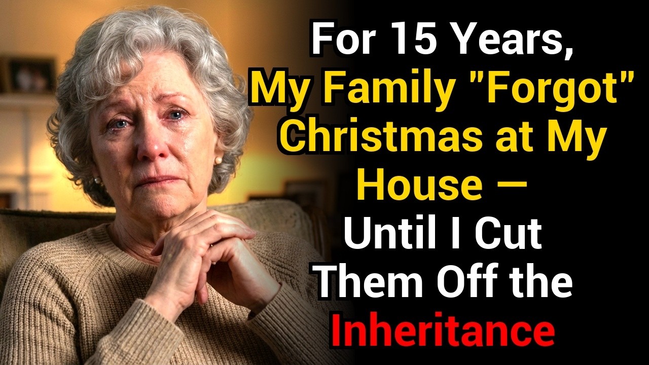 For 15 Years, My Family ‘Forgot’ Christmas at My House — Until I Cut Them Off the Inheritance