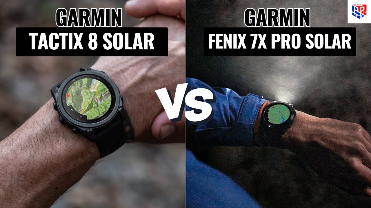 Garmin Tactix 8 Solar VS Garmin Fenix 7x Pro