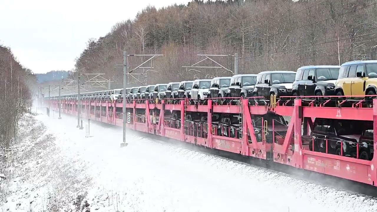 Trainspotting in België Moresnet op 5-1-2026.